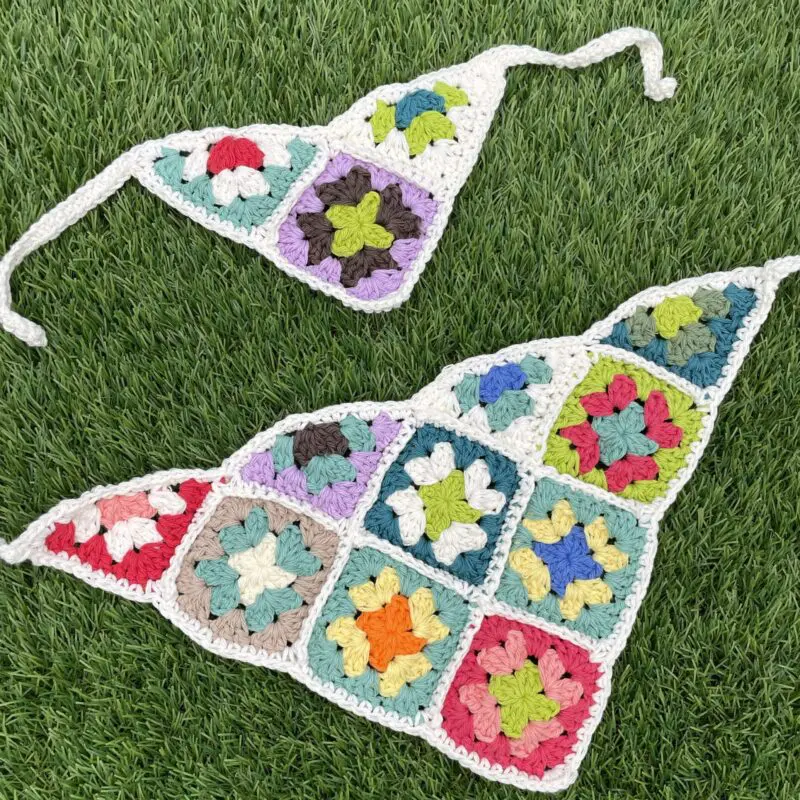 Custom Granny Square Bandana