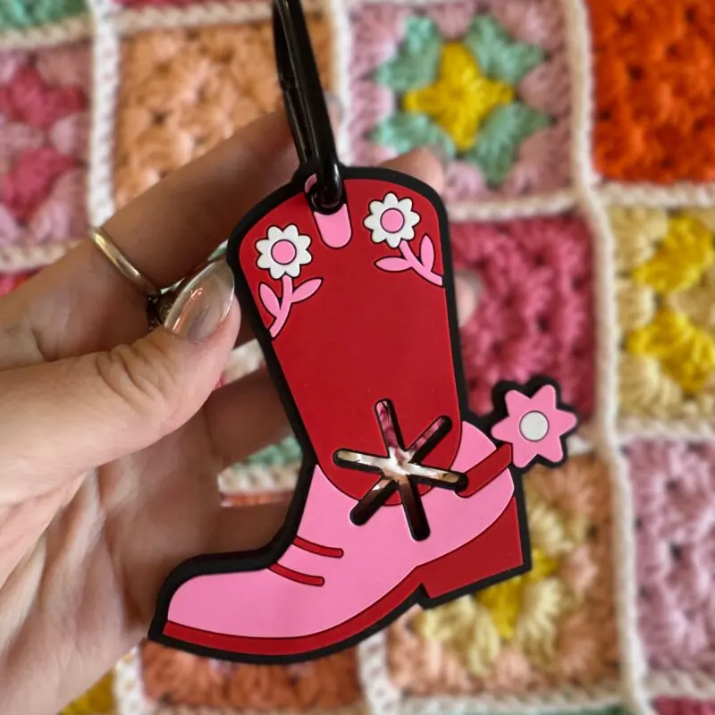 Groovy Boot Poopy Loop- Boot Scootin’ Crochet X Woof and Wonder